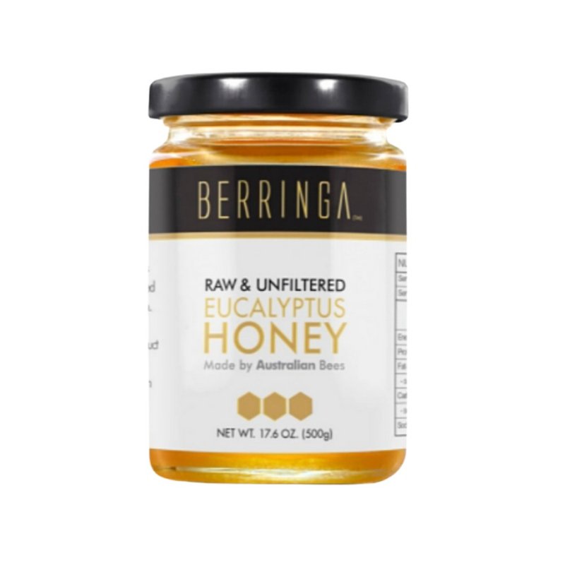 Australian Certified Organic Eucalyptus Honey (500g) - Honey & Brown Sugar - Other Materials 