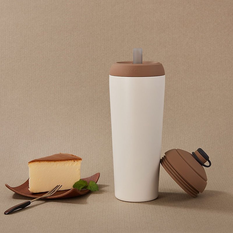 YCCT Quick Suction Cup 2nd generation 720ml - light roasted Brown- environmentally friendly tumbler that can be sucked in one sip / ice and heat preservation - กระบอกน้ำร้อน - สแตนเลส หลากหลายสี