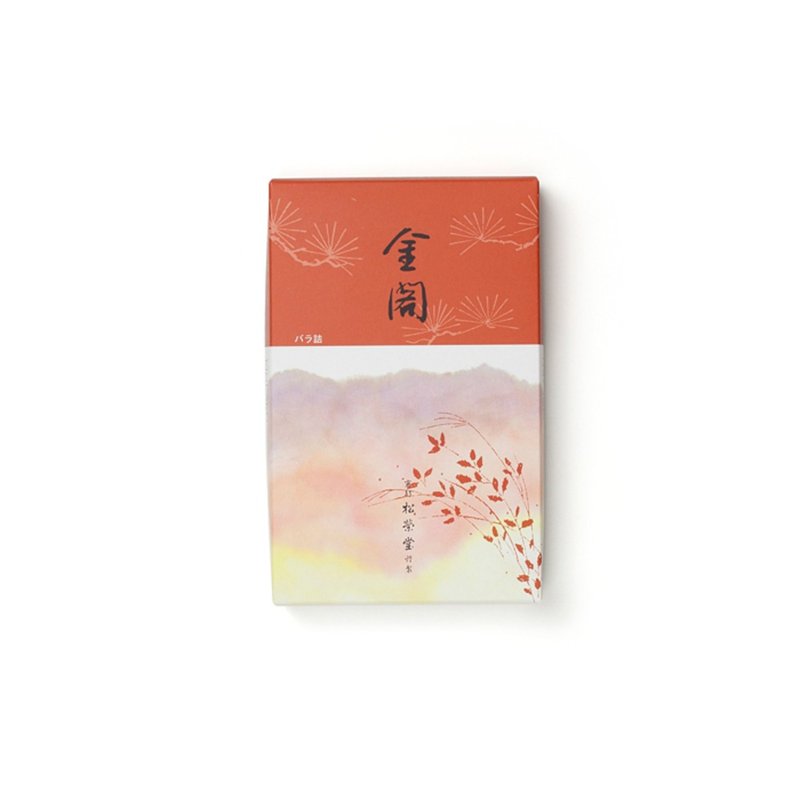 Japan Shoeido Kinkaku/Golden Pavilion [Golden Pavilion] Incense sticks(490 pieces) - น้ำหอม - สารสกัดไม้ก๊อก 