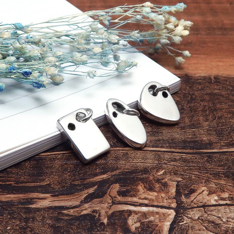 雪的記憶 925純銀墜子(不含鍊) - 項鍊 - 純銀 銀色