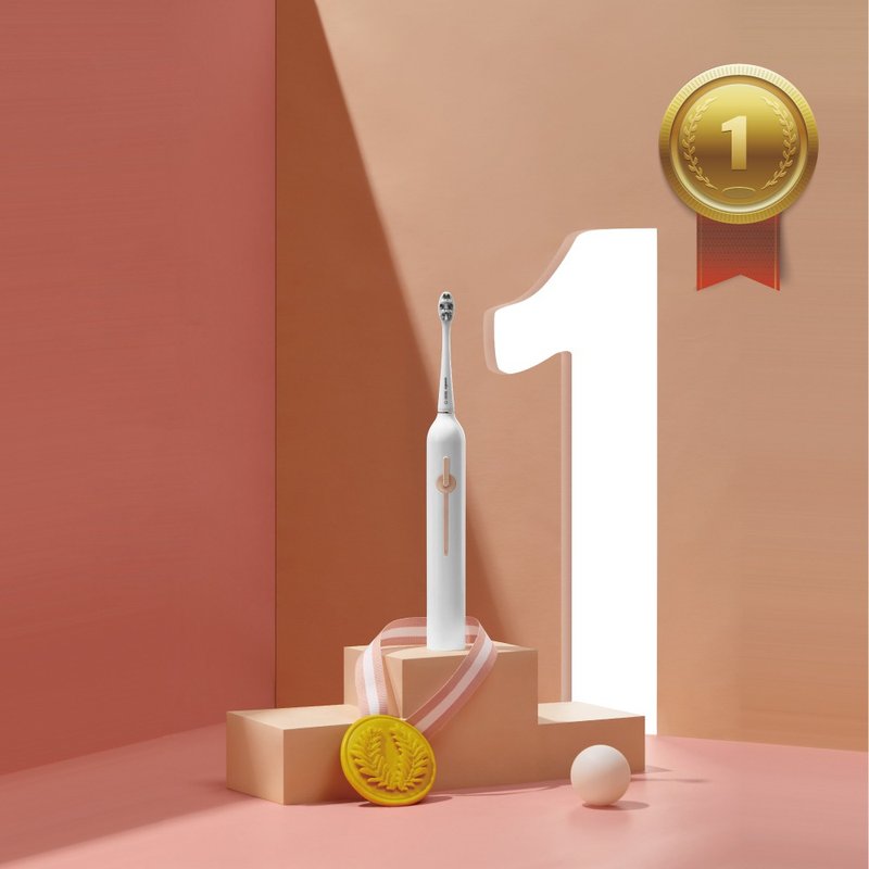 【usmile】P1 Sonic Vibration Electric Toothbrush Crescent White Shop