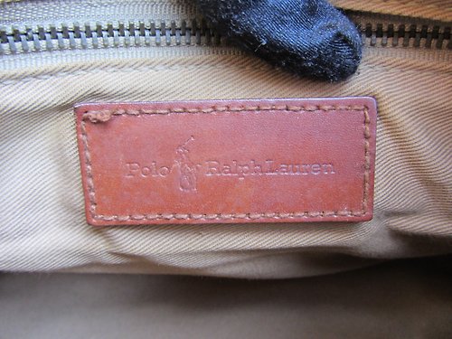 Old Time OLD-TIME] Early second-hand old bag Ralph Lauren Boston