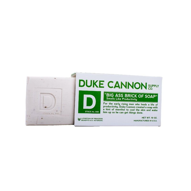 Duke Cannon BIG ASS 美軍超能幹大肥皂組 (白色) - 肥皂/手工皂 - 植物．花 白色