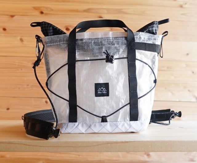 DCF・White【ちびハイカーサコッシュ・S】/登山・ハイキング