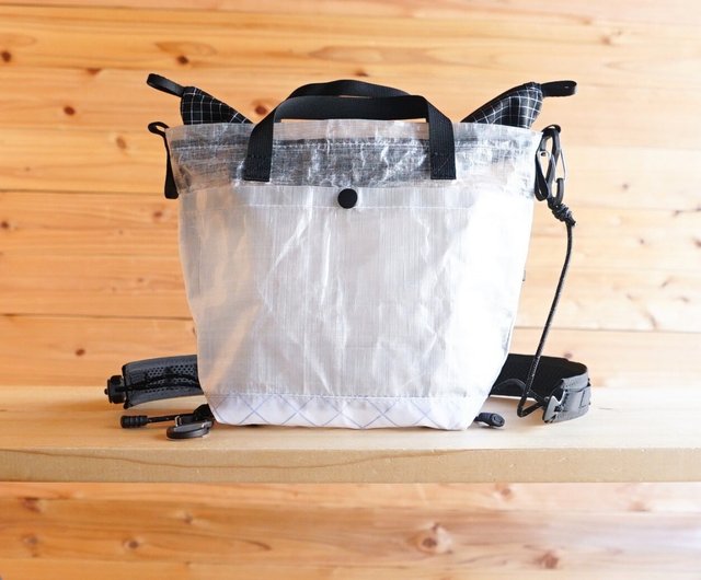 DCF・White【ちびハイカーサコッシュ・S】/登山・ハイキング