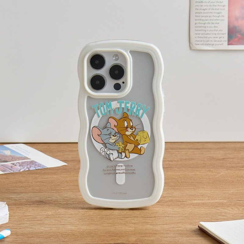 Tom and Jerry share the Cheese Cloud Bobo MagSafe iPhone case - Phone Cases - Silicone Multicolor