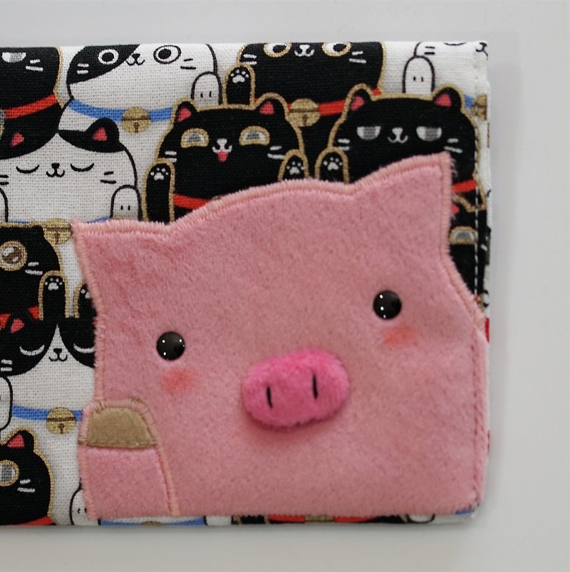 Bucute Long-Lucky Red Envelope Bag / New Year / Global Limited Edition / Pig / 100％handmade - その他 - その他の素材 多色