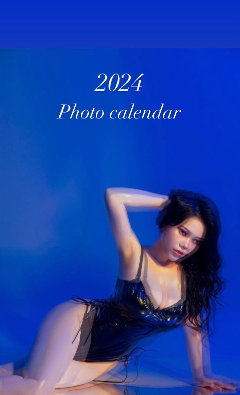Ms.Beasty 2024 Photos Calendar - Calendars - Paper Multicolor