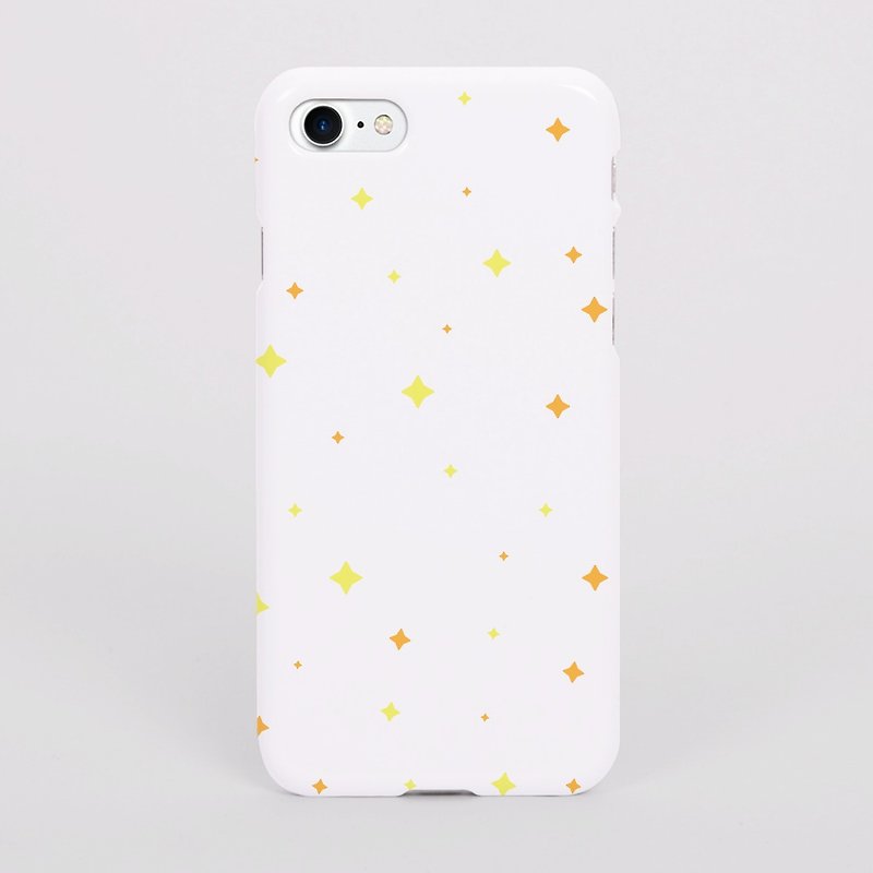 星ホワイト| iPhone 7/7プラス明るく、マットハードシェル - スマホケース - その他の素材 ホワイト