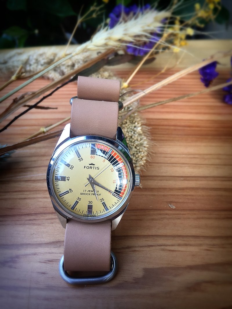 FORTISの腕時計Fulisi Swiss Table /アンティークテーブルValentine's Day Gift誕生日プレゼント - 腕時計 ユニセックス - 金属 ゴールド