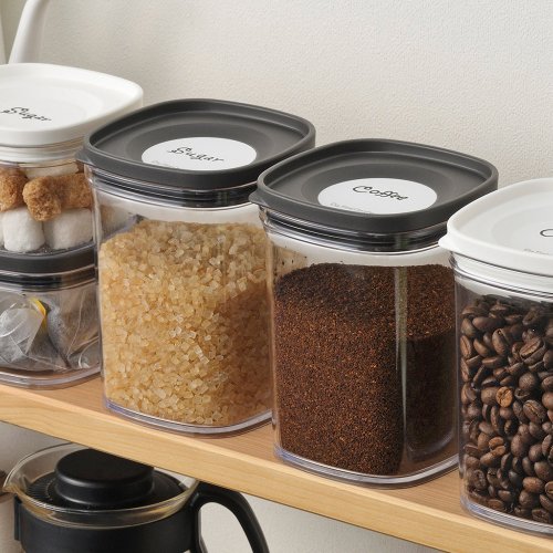 900ml/2.4L/3.4L Clear Food Storage Containers Large Capacity Airtight  Kitchen Canisters Dry Food Storage Jars Pantry Organizer