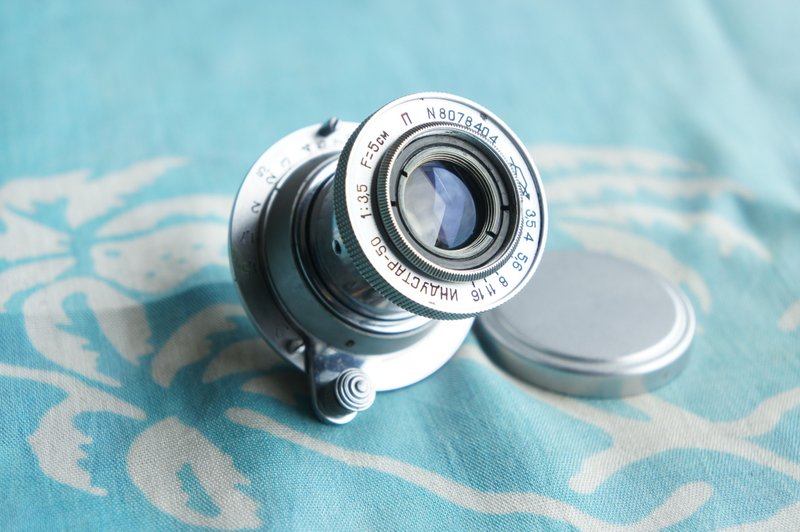 INDUSTAR-50 50mm F3.5 LENS FOR M39 FED ZORKI LEICA THREAD MOUNT (LTM) CAMERAS - 相機/拍立得/底片相機 - 其他材質 
