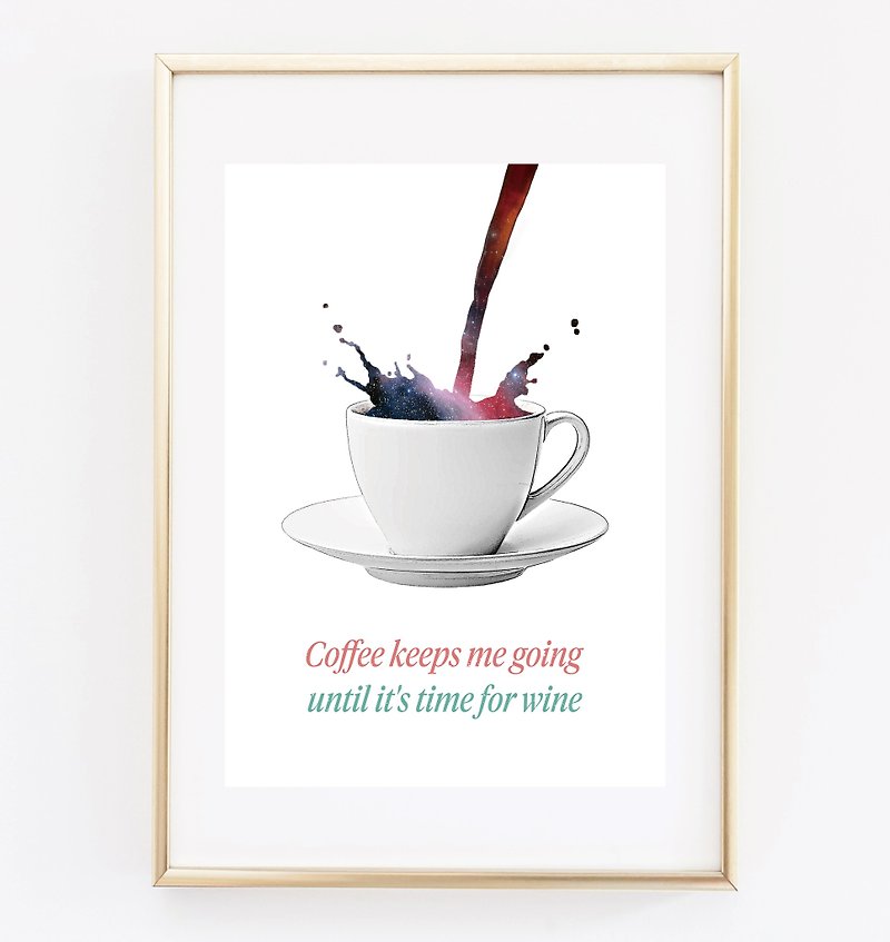time for wine customizable posters - Wall Décor - Paper 
