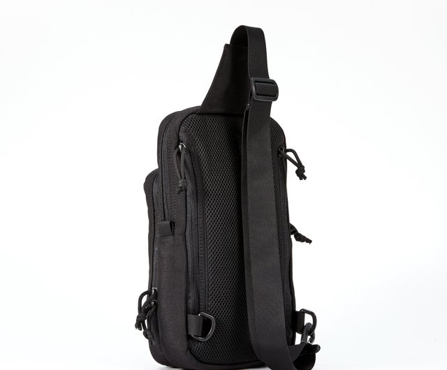 EDC スリング クロスボディバッグ サイドバックパック収納