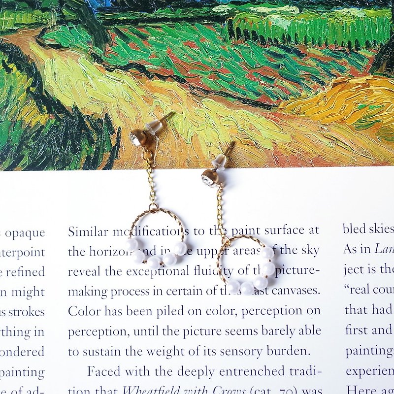 Geometry#24 Earrings Ear Pins - Earrings & Clip-ons - Other Metals Gold