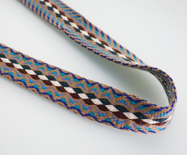 Macrame Diamond Pattern Camera Strap (Double Closure)