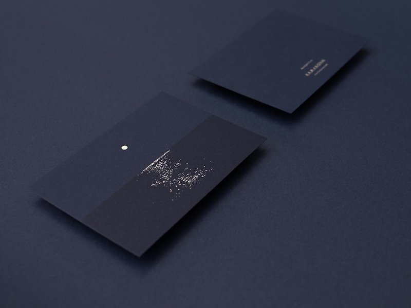Events | Moonlight sea hot silver postcards Moonlight Ocean (gift shop / only send not to sell) - การ์ด/โปสการ์ด - กระดาษ สีน้ำเงิน