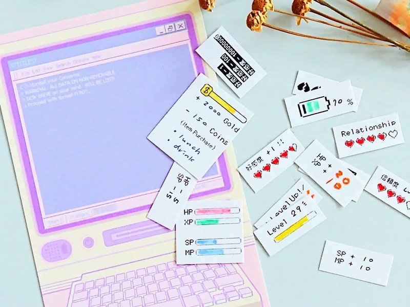 Adventure Labels 標籤貼紙 - 貼紙 - 紙 白色