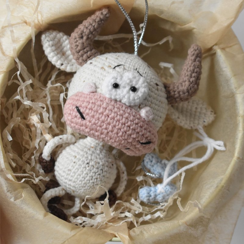 Crochet pattern BULL, PDF Digital Download, DIY Amigurumi BULL - 線上教學/教學影片 - 其他材質 
