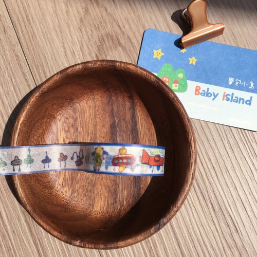寶包小島 Baby island 寶包小島*四歲童畫紙膠帶