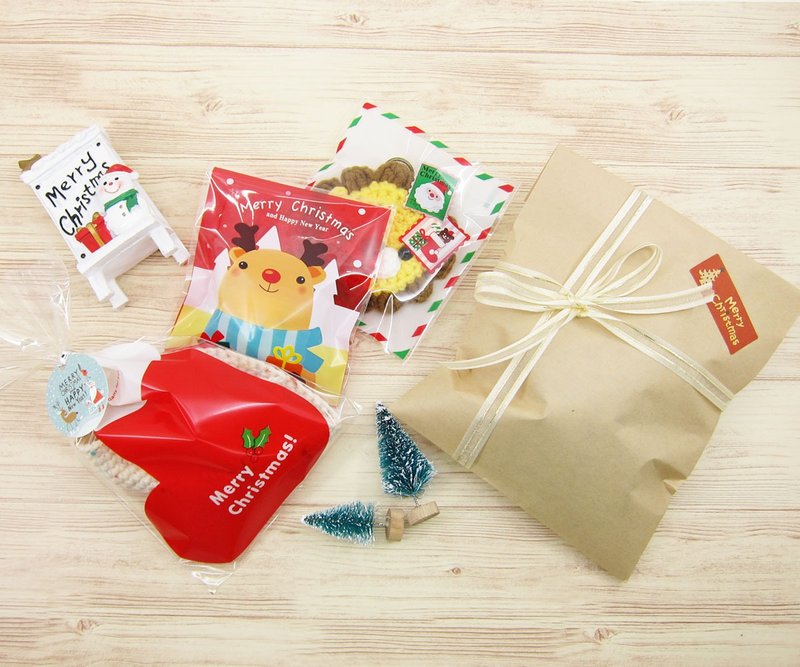 【Christmas】Free packaging-gift exchange-Christmas (until 12/25) - Gift Wrapping & Boxes - Other Materials Multicolor