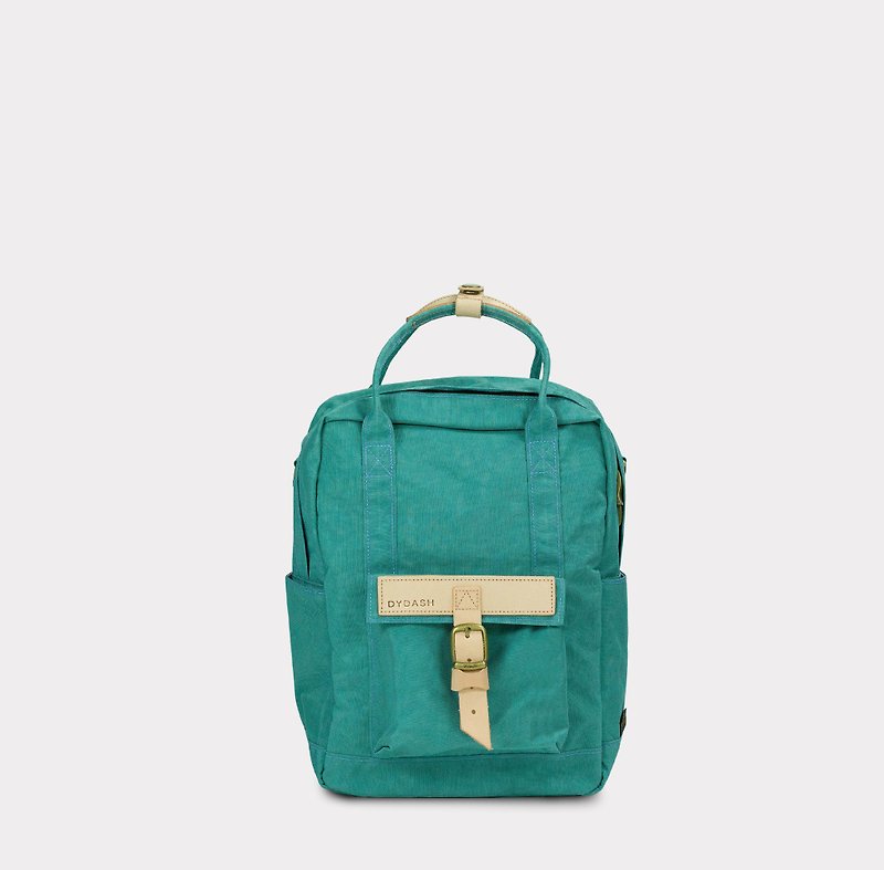 12" 3way bag/hand bag/shoulder bag/backpack/diaper bag/waterproof(Green) - กระเป๋าเป้สะพายหลัง - หนังแท้ 