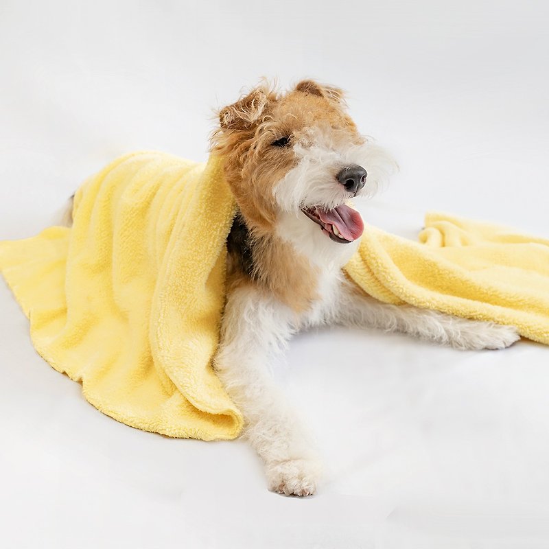 Super absorbent [Oban water-absorbent quick-drying pet bath towel] soft and skin-friendly / made in Taiwan