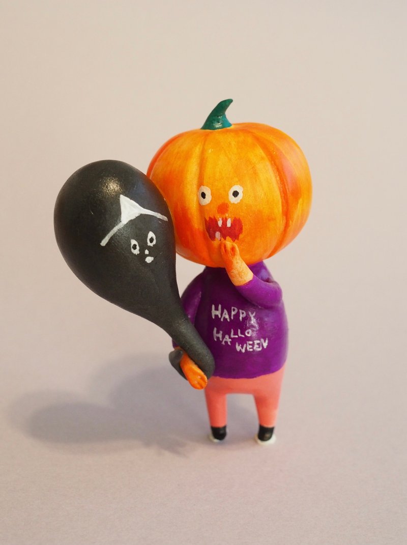 Pumpkin - 擺飾/家飾品 - 黏土 橘色