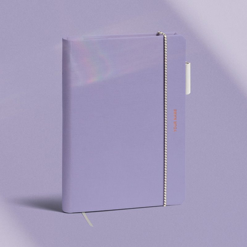 [Customized Gift] Lilac Customized Notebook - Notebooks & Journals - Paper 