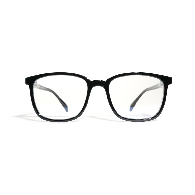 Wellington Frame Adult Wellington Frame Blue Filter Glasses-Black - กรอบแว่นตา - พลาสติก สีดำ