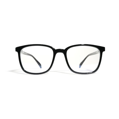 LE FOON Wellington Frame 成人 威靈頓框型 濾藍光眼鏡 - Black