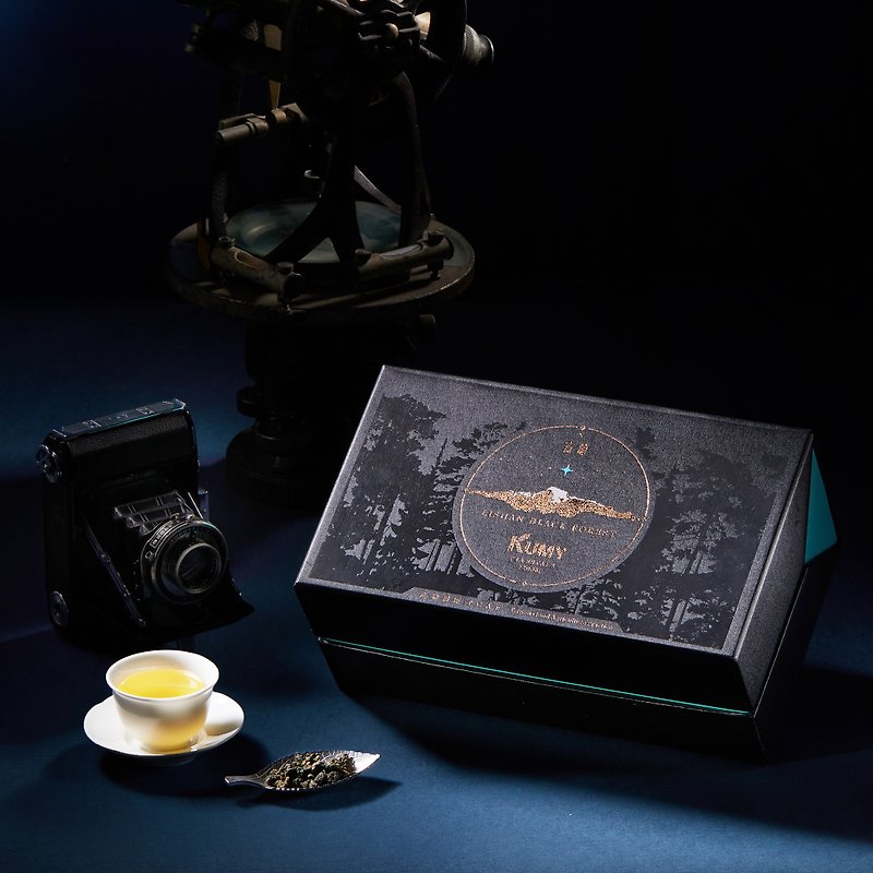 Tea Gift Set, Black Forest Oolong 127, 2 cans - ชา - อาหารสด สีดำ