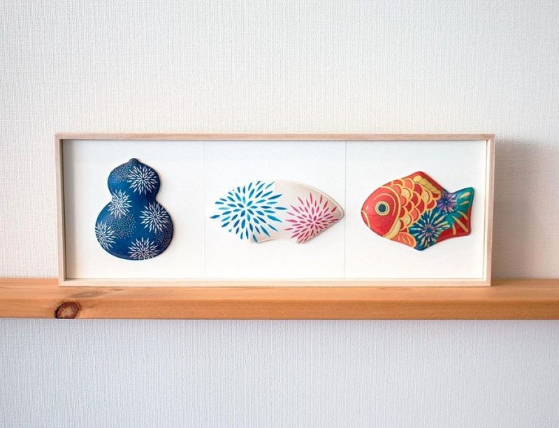 Dependent Lucky and Paper Ornaments – Summer Fireworks - Items for Display - Paper 