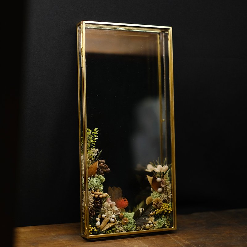 A Beautiful Day∣ Hanging Mirror_Butterfly Specimen - Picture Frames - Glass 