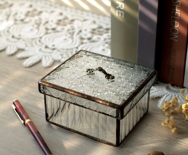 木彫り文房具収納箱 木彫り文房具収納箱