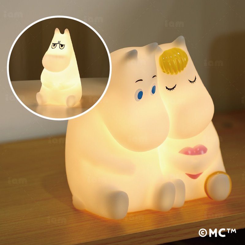 【MOOMINxVIPO】PVC拍拍夜燈 - 燈具/燈飾 - 其他材質 