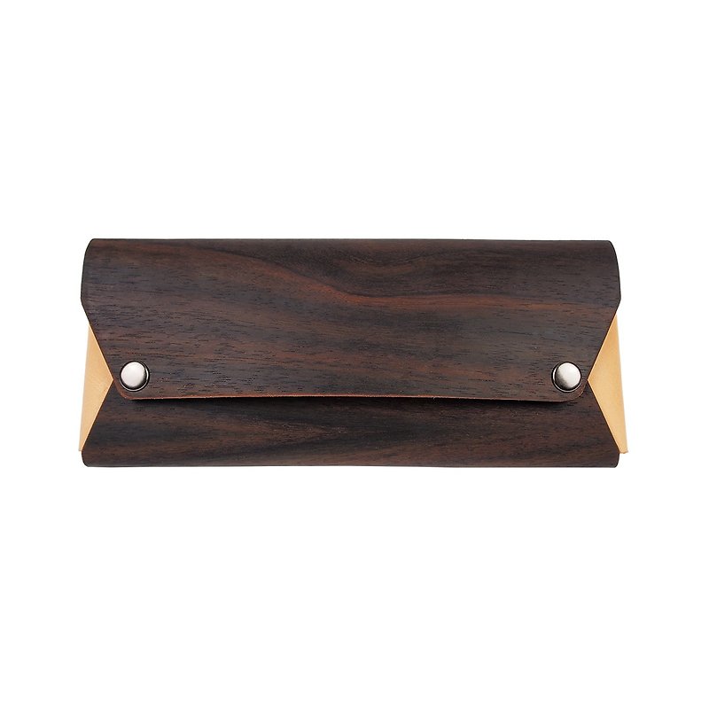 【TREETHER】 Rosewood Pencil Case - Pencil Cases - Wood Purple