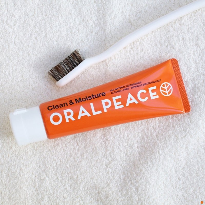 人用果香橘子酵素牙膏 日本專利原裝 ORALPEACE口樂平 牙周凝露 - 牙刷/口腔清潔 - 濃縮/萃取物 橘色