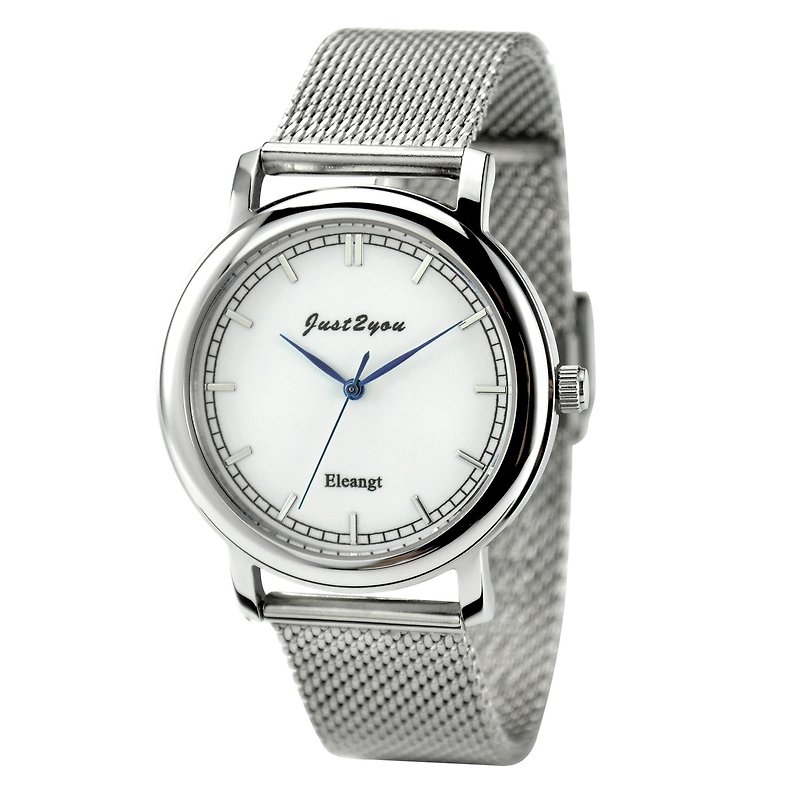 Simply Elegant Watch with Mesh Band Unisex Free shipping worldwide