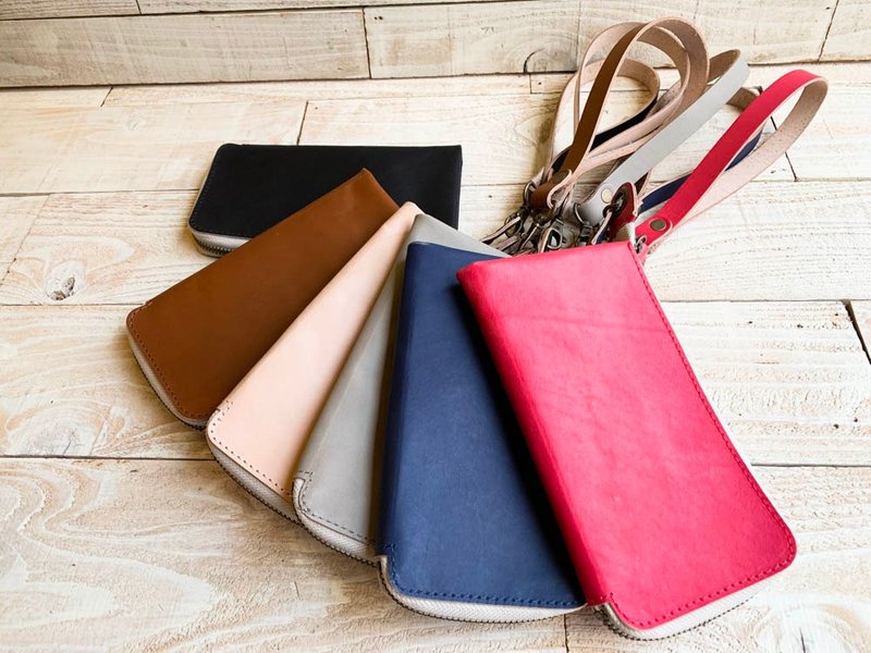 PETANT　令和にふさわしい財布　スマホも一緒にひとまとめ　ペタントマルチ財布　PMW-ALL - 錢包/皮夾/長短夾 - 真皮 多色