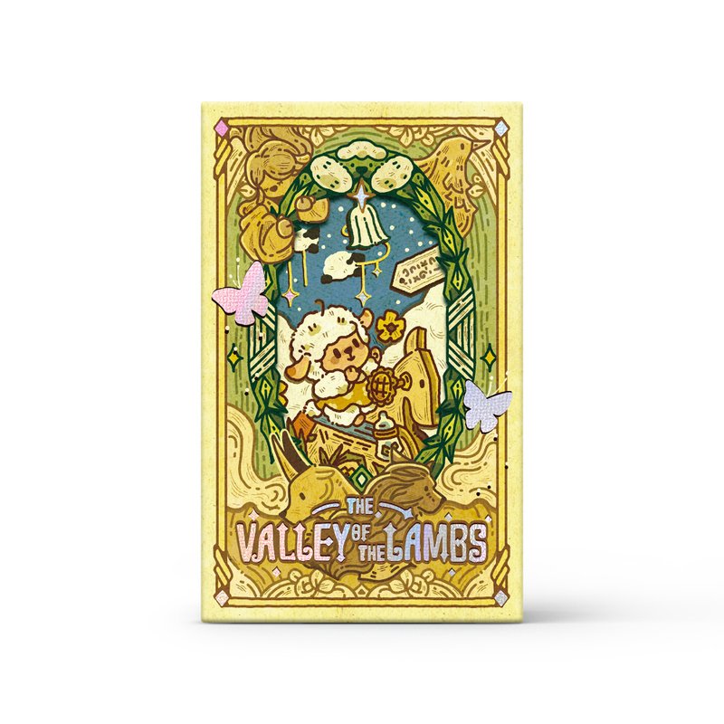 Lamb Valley 本物のオリジナル パンウォーター タロット カード カップルやガールフレンドへのギフト - ボードゲーム・玩具 - 紙 多色