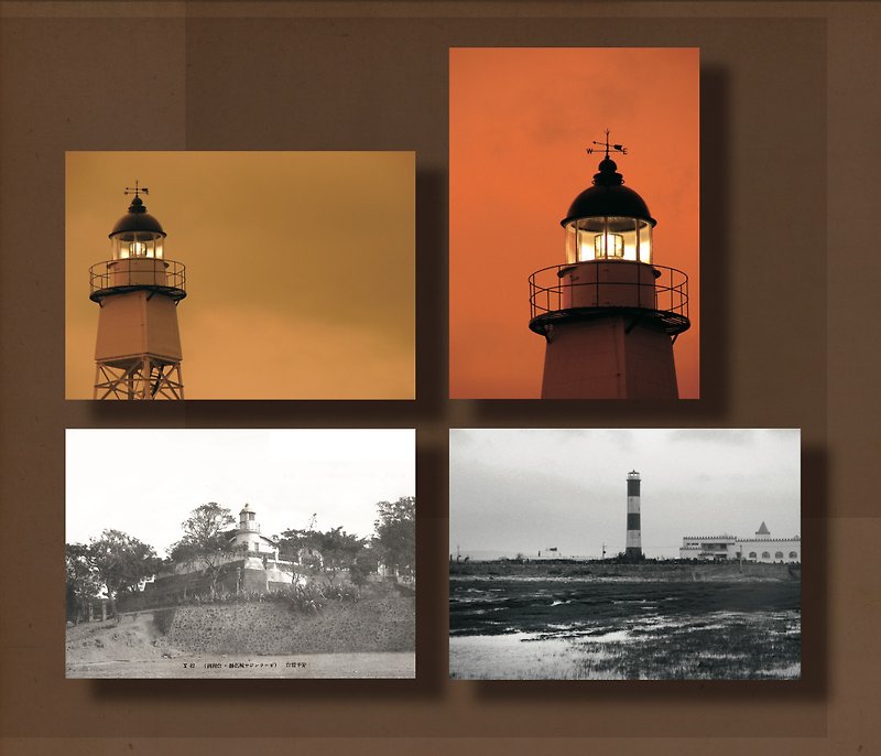 Lighthouse postcard group - การ์ด/โปสการ์ด - กระดาษ สีส้ม