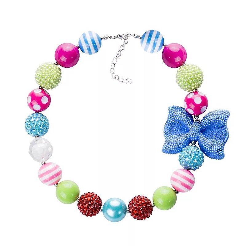 Cutie Bella Handmade Beaded Children's Jewelry Necklace Chunky Necklace - Necklaces - Plastic 