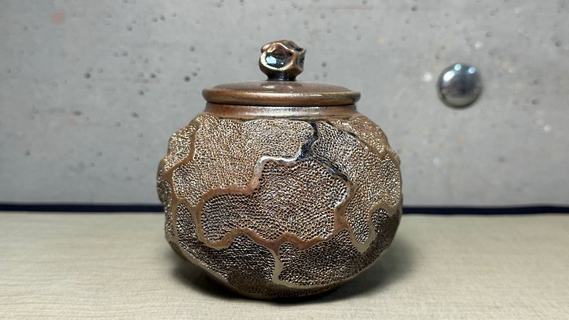 球形三梁茶缶/薪/形/ヤン・ボヨン - 急須・ティーカップ - 陶器 