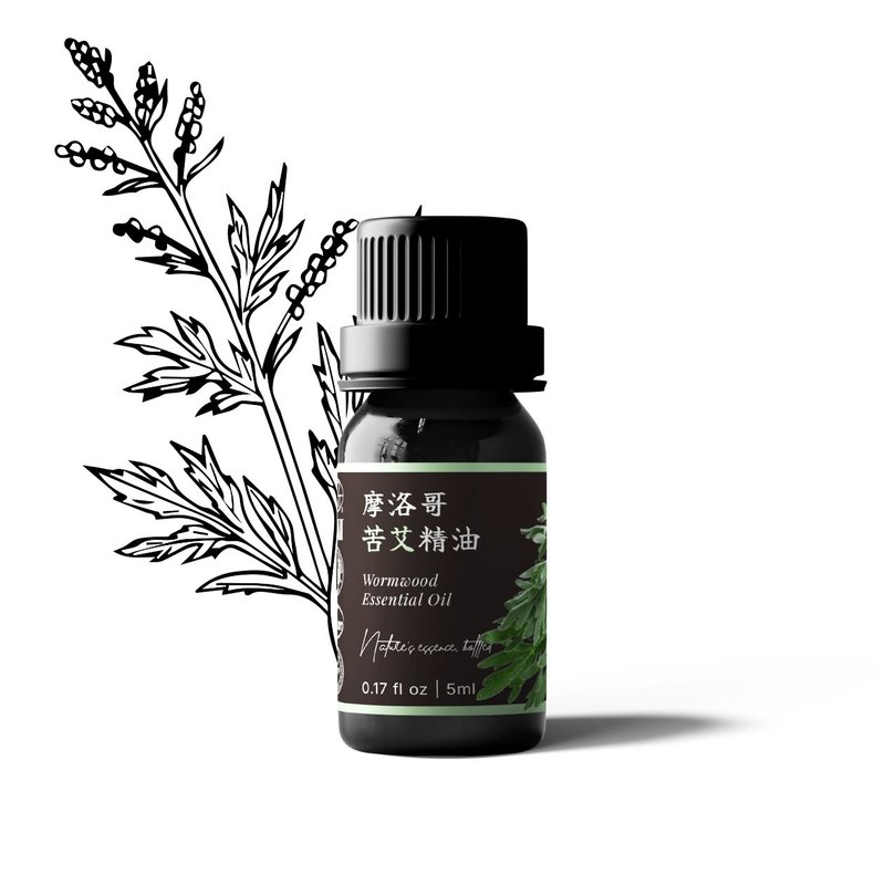 【卡佛香】摩洛哥苦艾精油 - 香氛/精油/擴香 - 玻璃 黑色