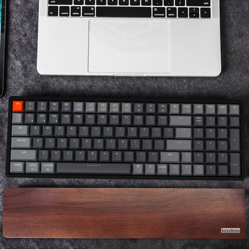 Keychron K4 Wireless Mechanical Keyboard Version.2 - อุปกรณ์เสริมคอมพิวเตอร์ - อลูมิเนียมอัลลอยด์ สีดำ