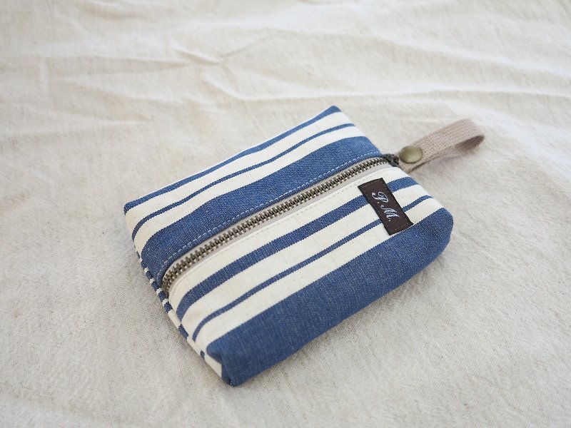 [Love clean] paper packet (blue and white stripes) (only this one) - Other - Cotton & Hemp 