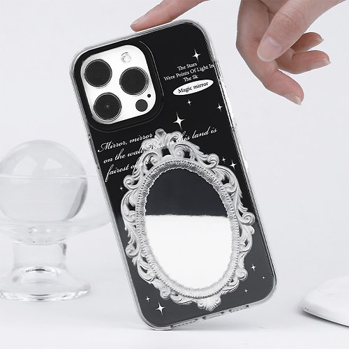 STAY FOOLISH 化妝鏡 iPhone 手機殼