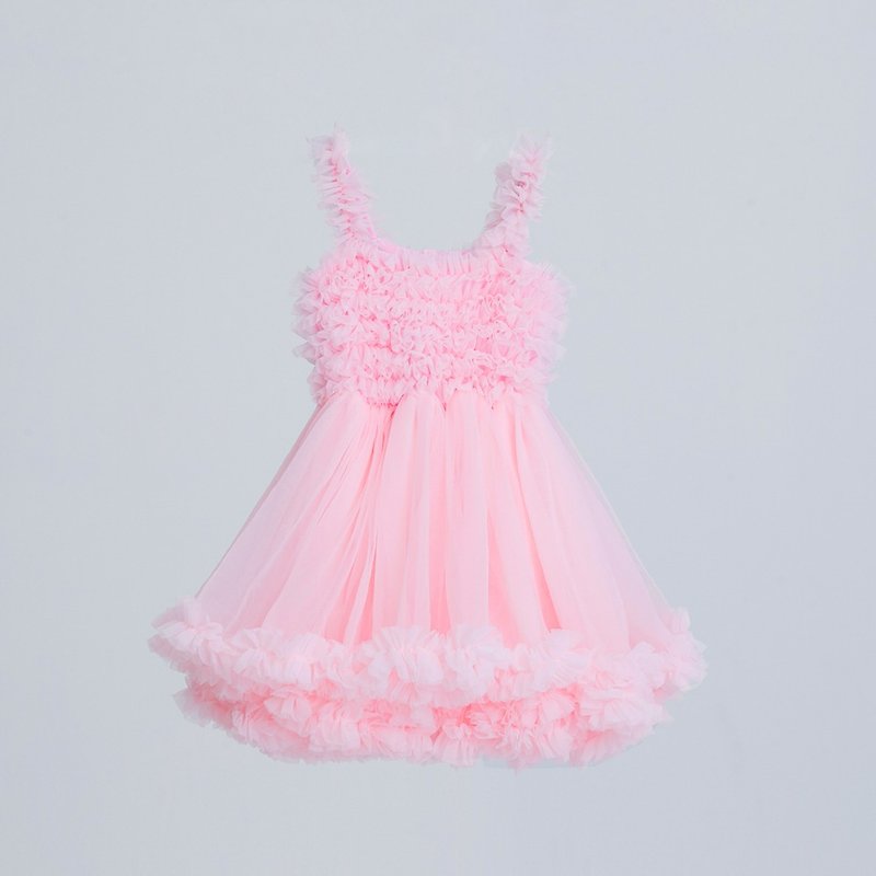 Flower girl lace dresses - ชุดเด็ก - เส้นใยสังเคราะห์ สึชมพู