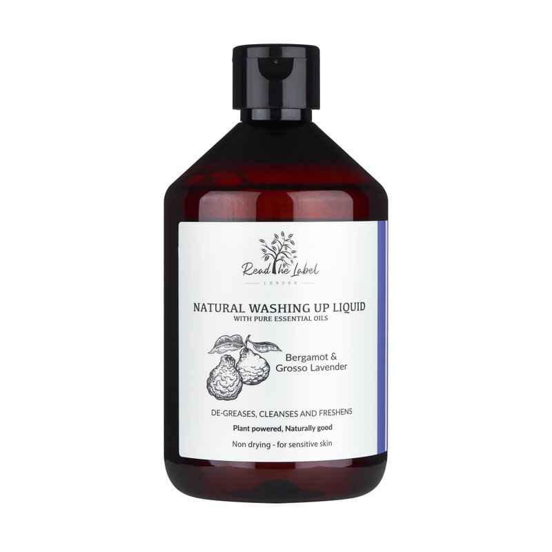 英國 Read the Label by Vanilla Blanc 佛手柑薰衣草天然洗碗精 - 洗衣精/衣物清潔 - 濃縮/萃取物 